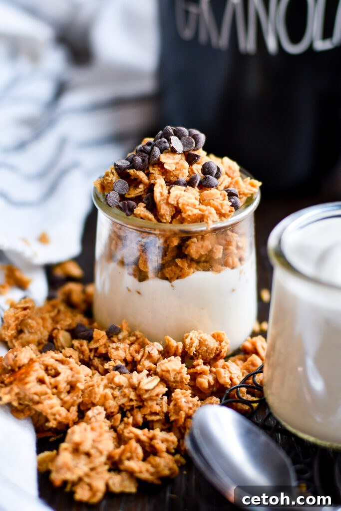Satisfy your cravings with this gluten-free granola recipe. Try it now for a tasty, healthier alternative!