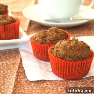 Pumpkin 'Bran' Muffins - Low Carb and Gluten-Free