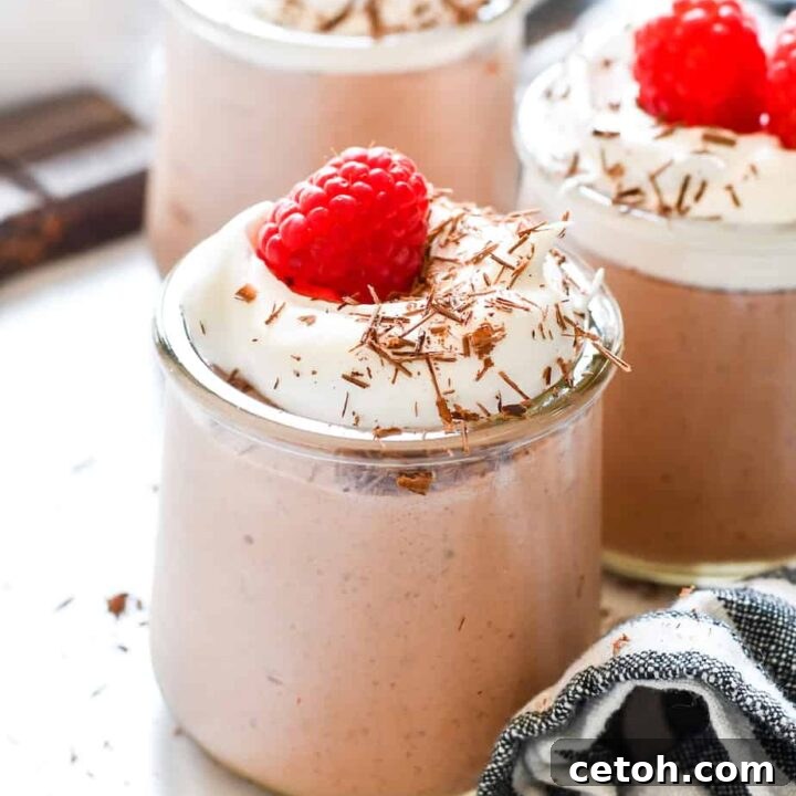 This chocolate protein pudding is extra smooth and creamy, because it's made with Fairlife High Quality Protein Nutrition Shake instead of protein powder. Which means there's no grainy or gummy texture in this delicious low-carb, keto-friendly dessert!