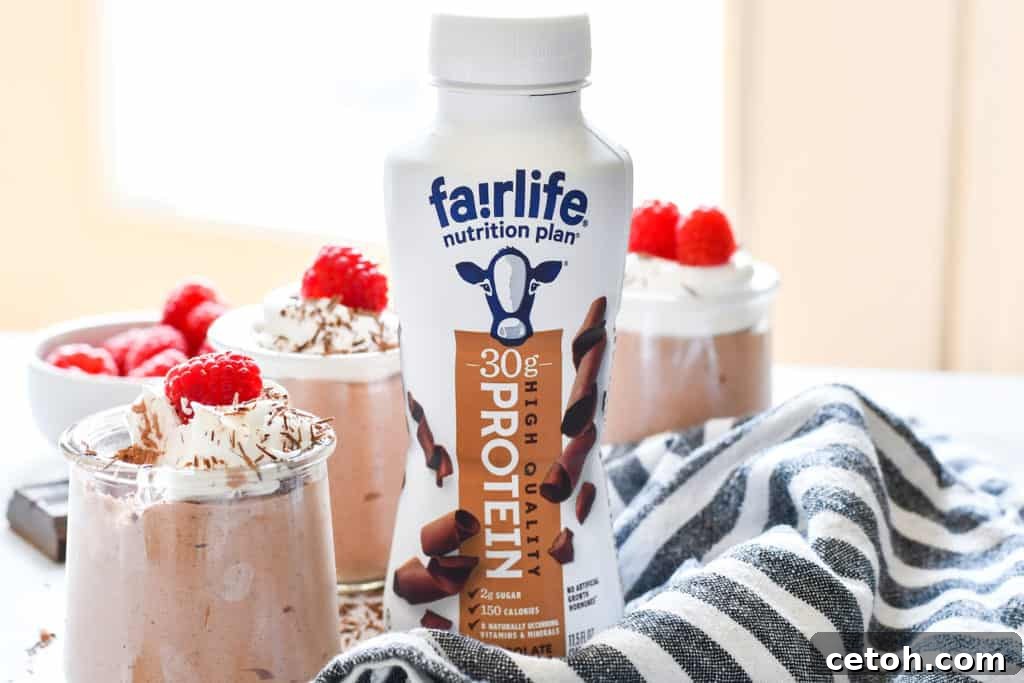 Fairlife Protein Pudding Indulge guilt-free with our high protein pudding recipe!