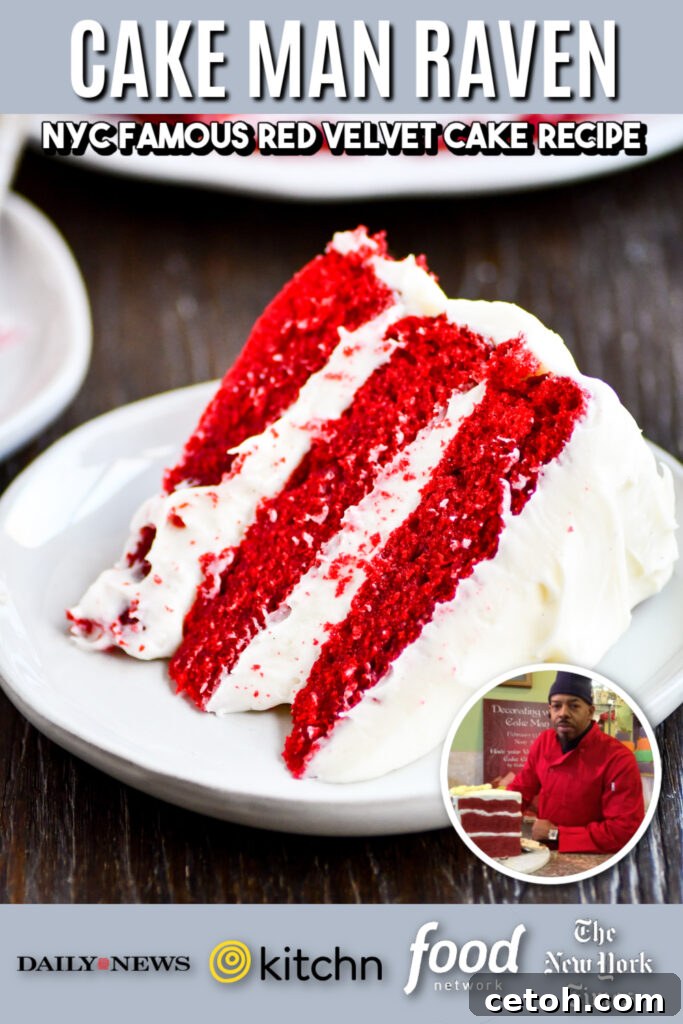 Unlock the secrets to baking perfection with our Cakeman Raven Red Velvet Cake recipe.