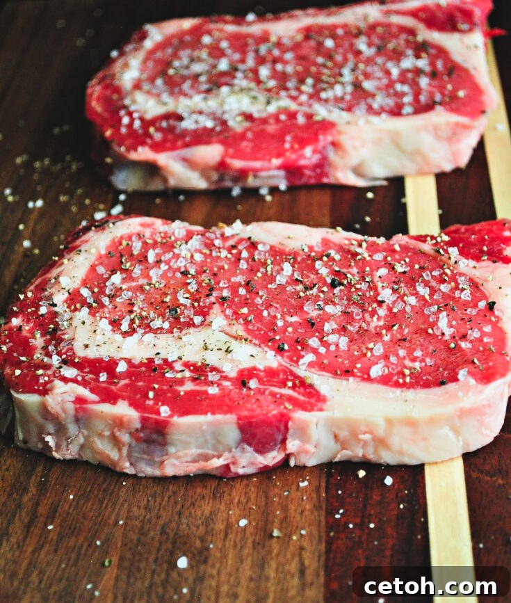 Gordon Ramsay's perfect steak for dinner.