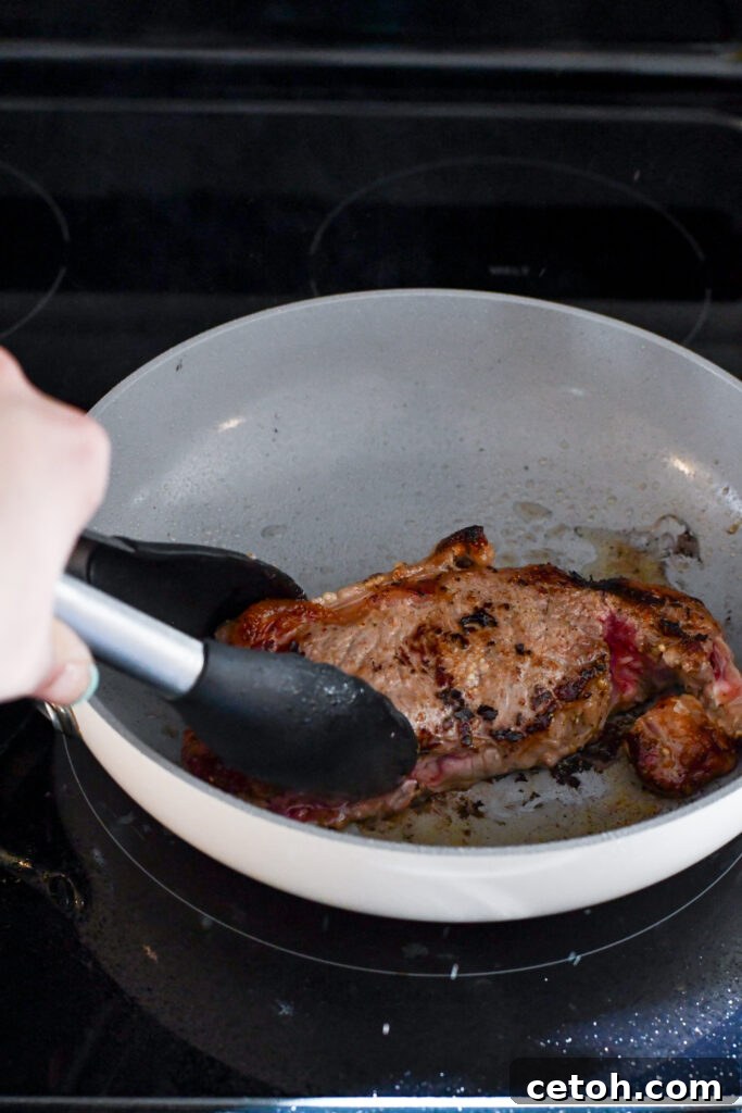 Our family loves this simple and flavorful method to make the Gordon Ramsay Perfect Steak! It's perfect for a special dinner at home or entertaining. Although these steaks are made in a frying pan, you could easily adjust this recipe for cooking on the grill.
