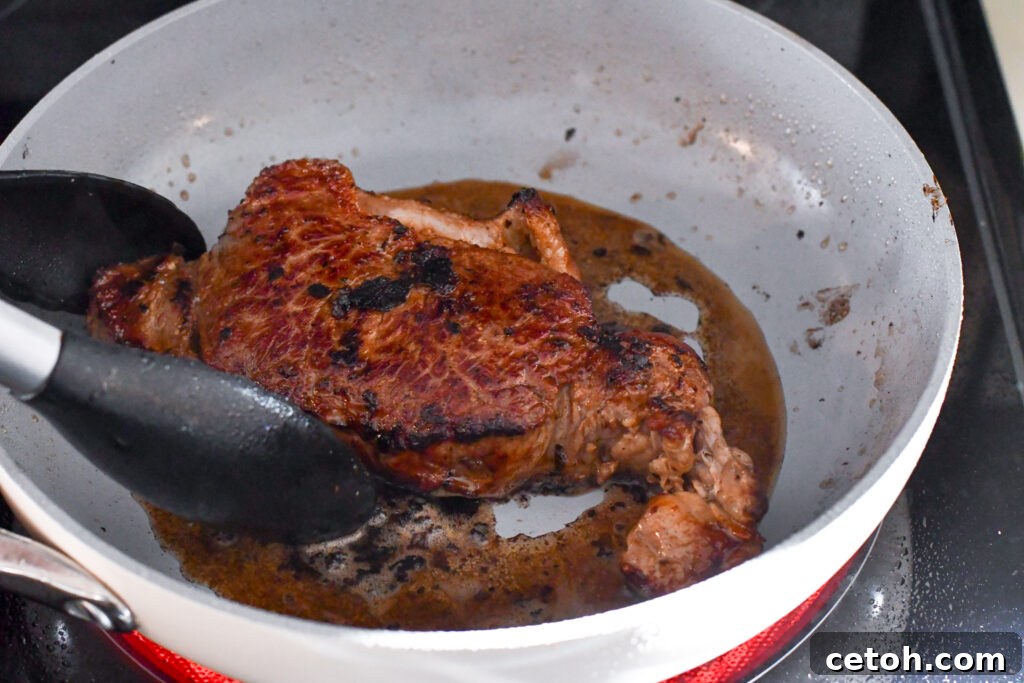 Our family loves this simple and flavorful method to make the Gordon Ramsay Perfect Steak! It's perfect for a special dinner at home or entertaining. Although these steaks are made in a frying pan, you could easily adjust this recipe for cooking on the grill.