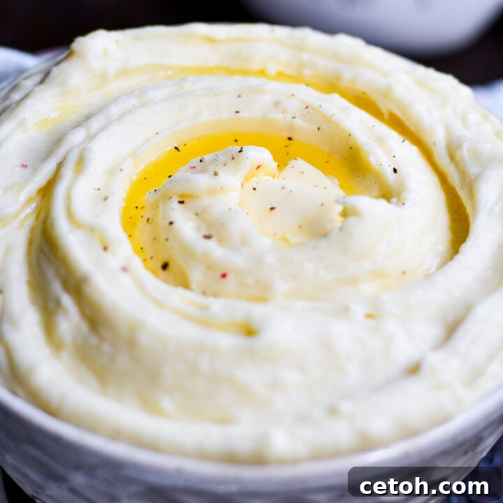 Skip the stress this Thanksgiving with Easy Instant Pot Mashed Potatoes.