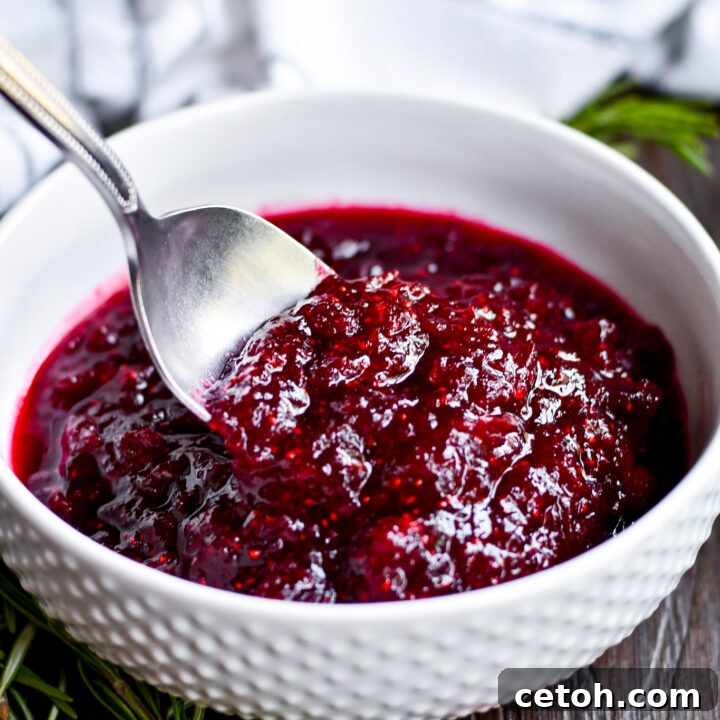 Add a burst of flavor to your Thanksgiving table with our Easy Cranberry Sauce recipe, an essential among Thanksgiving side dishes.