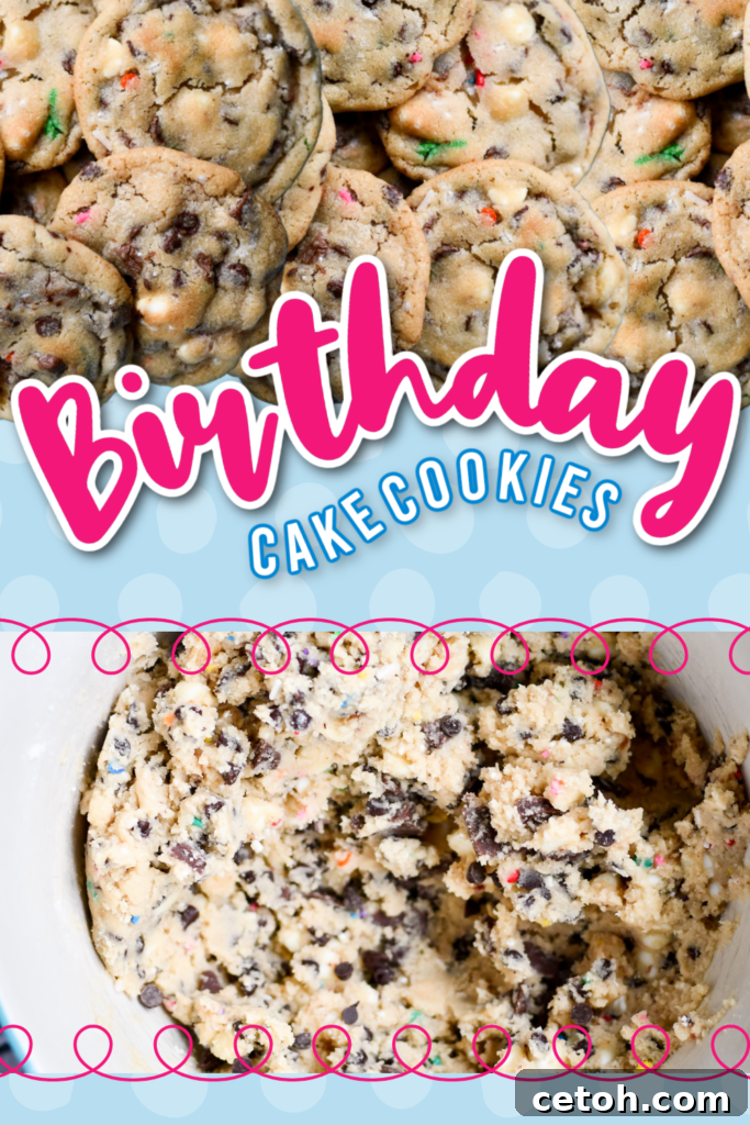 Easy-to-make Chocolate Chip Birthday Cookies – bake happiness into every occasion!