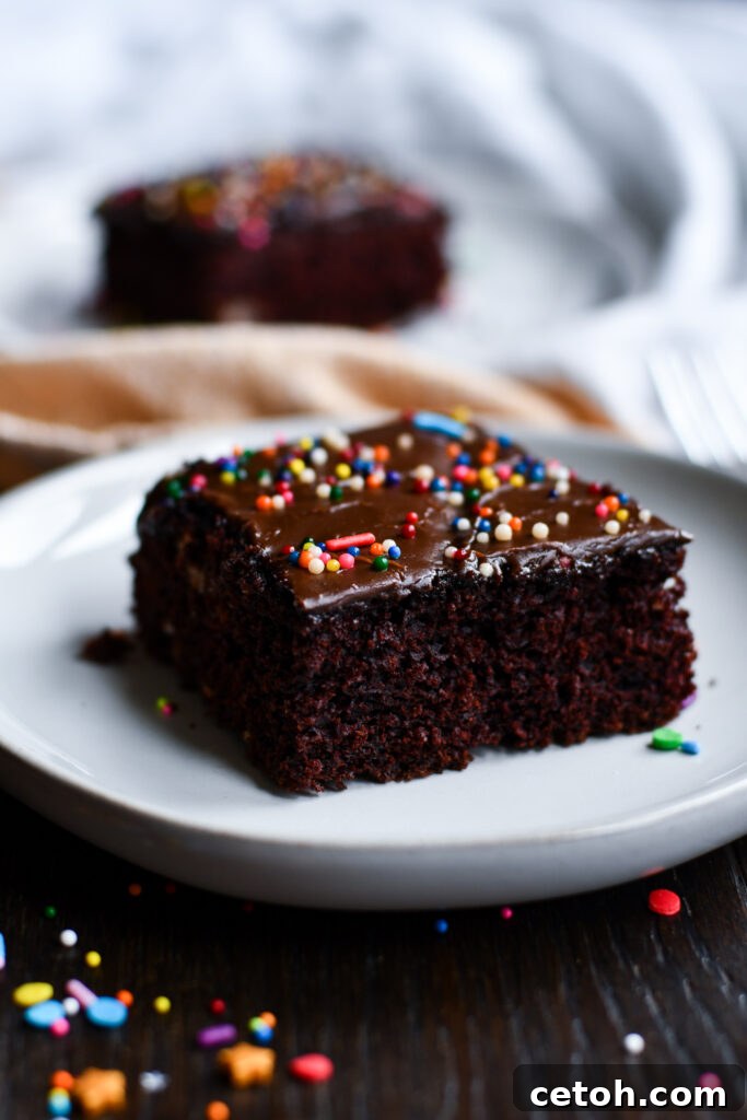 Explore the history and flavor of Chocolate Crazy Cake, an egg-free, dairy-free dessert that comes together effortlessly.