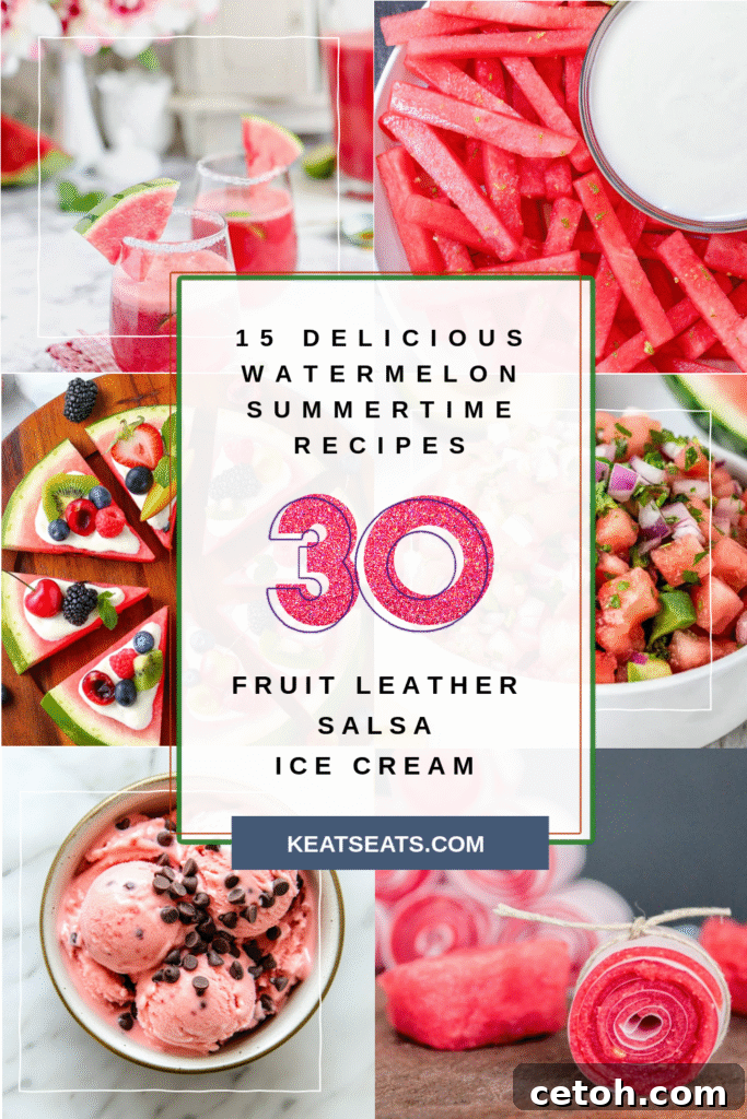 These watermelon-inspired desserts are fun, fruity, and perfect for summertime snacking. Great for kids and adults alike!