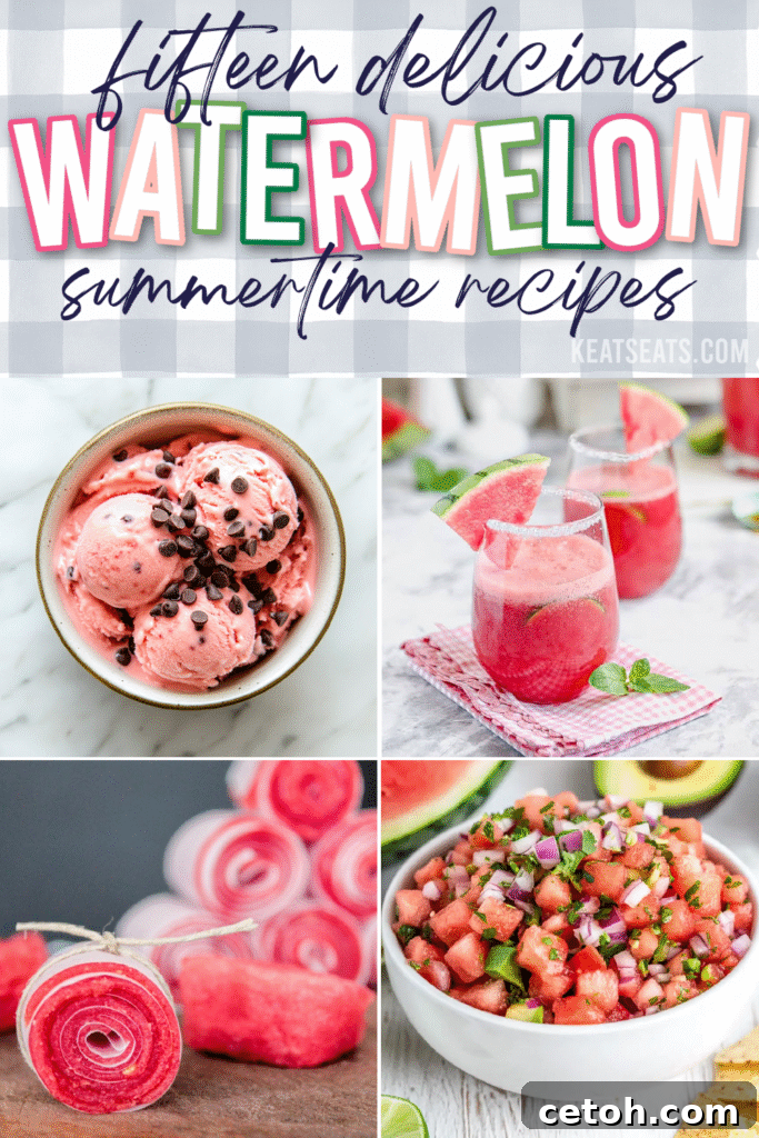 Looking for fun summer desserts? These 15 watermelon treats are perfect for BBQs, pool parties, and Memorial Day! From watermelon rice krispie treats to refreshing no-bake desserts, there’s something fruity and festive for everyone.