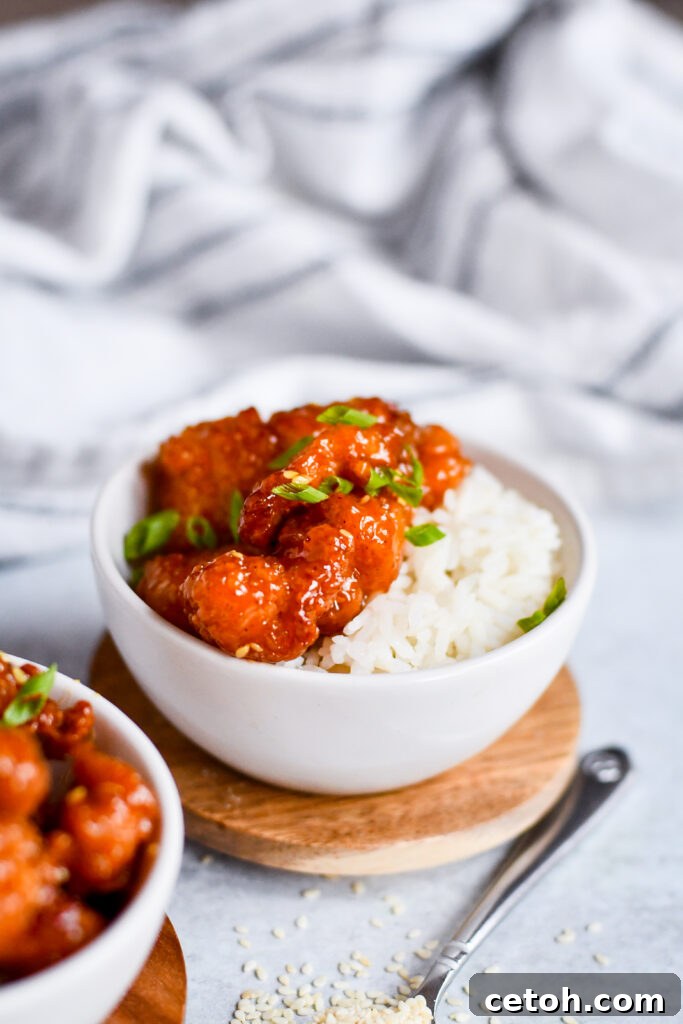 Make crispy honey garlic chicken in your air fryer with this easy 30-minute recipe. Perfect for meal prep or a quick family dinner!