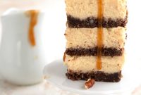 Keto Decadent Salted Caramel Cheesecake Squares