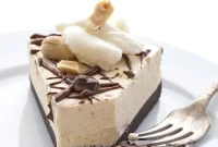 Keto Peanut Butter Frozen Dream Cake