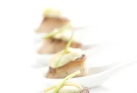 Seared Scallops with Zesty Wasabi Aioli