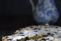 Luscious Blueberry Bakewell Tart
