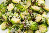 Golden Crispy Air Fryer Brussels Sprouts