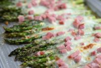 Savory Ham and Asparagus Gratin