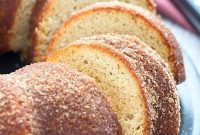 Spiced Keto Apple Cider Doughnut Cake