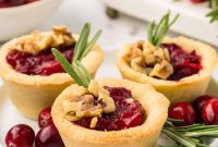 Keto Cranberry Brie Appetizer Gems