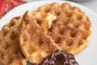 Keto Cinnamon Churro Waffles
