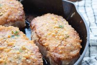 Crispy Parmesan Pork Chops