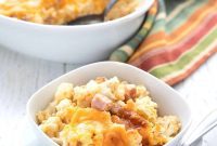 Savory Keto Ham and Cauliflower Bake