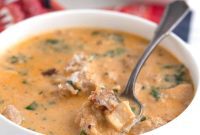 Creamy Keto Tuscan Chicken Soup