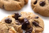 Indulgent Thick Chewy Keto Chocolate Chip Cookies