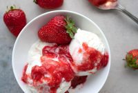Luscious Low-Carb Strawberry Rhubarb Sauce