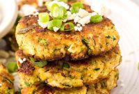 Crispy Keto Zucchini Fritters