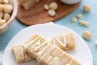 Indulgent White Chocolate Macadamia Keto Protein Bars