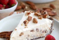 Decadent Keto Butter Pecan Ice Cream Pie