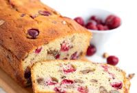 Zesty Keto Cranberry Orange Loaf