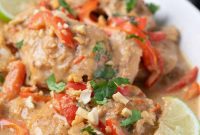 Quick & Easy Thai Peanut Chicken