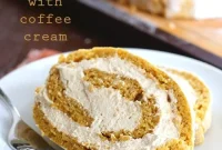Spiced Pumpkin Roulade with Espresso Cream