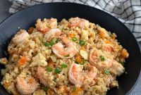 Shrimp Cauliflower Fried Rice