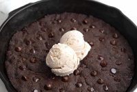 Decadent Keto Double Chocolate Skillet Pizookie
