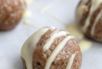 Cinnamon Bun Protein Bites