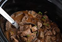 Melt-in-Your-Mouth Slow Cooker Beef Tips