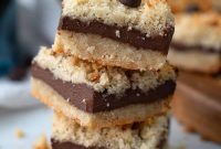 Keto Fudge Crumb Dream Bars