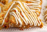 Indulgent Keto Carrot Cake Scones