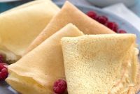 Fluffy Keto Almond Crepes