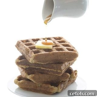 Zucchini Spice Waffles recipe image
