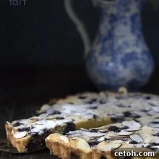 Low Carb Blueberry Almond Tart Recipe