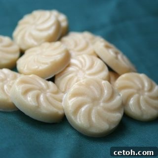 Sugar free white chocolate buttons