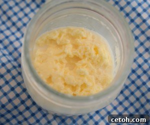 Butter forming, smoother texture