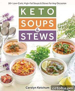 Keto Soups and Stews Cookbook Cover