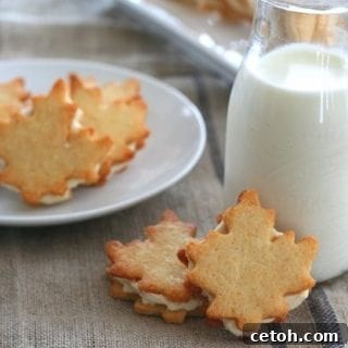 Maple Cream Sandwich Cookies, a delightful low-carb and grain-free treat