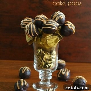 Keto Salted Caramel Cake Pops