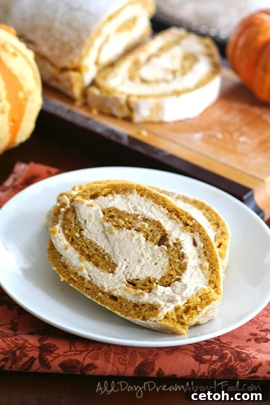 Spiced Pumpkin Roulade with Espresso Cream 4 Low Carb Pumpkin Roll with Coffee Cream Filling